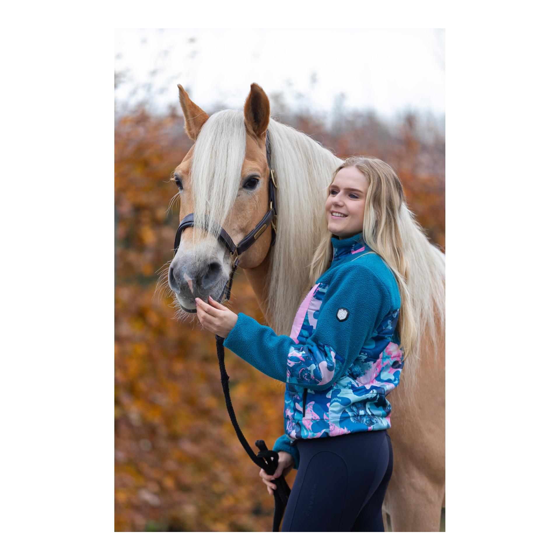 Soulhorse Teddyfleece Mix Jacke "Crazy Connection"