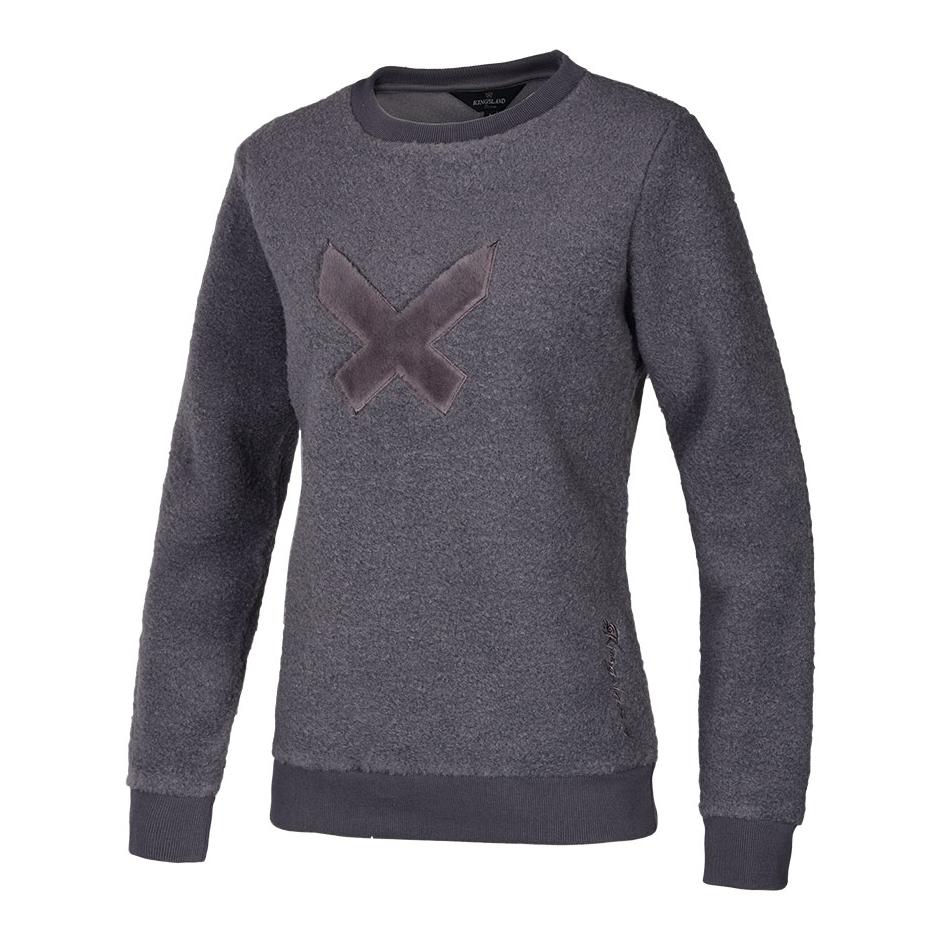 Kingsland Rundhalspullover KLTia Damen - dark grey