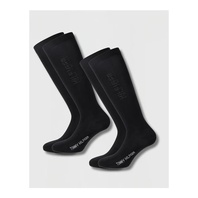 Tommy Hilfiger Equestrian 2x Chaussettes femme avec strass Keddie