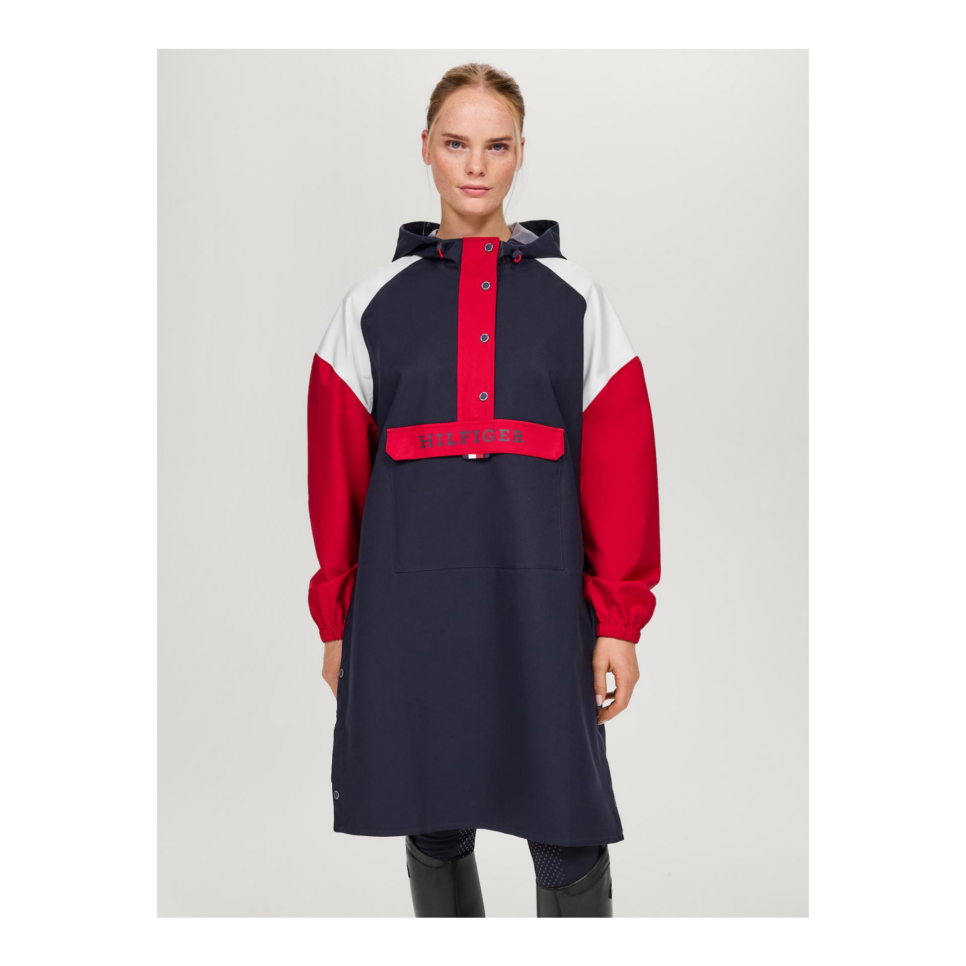 Tommy Hilfiger Equestrian Poncho imperméable Belfast pour femme
