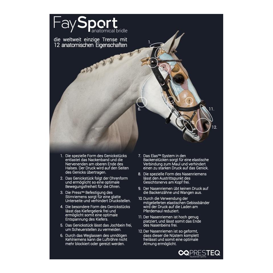 PresTeq Zaum FaySport - schwarz