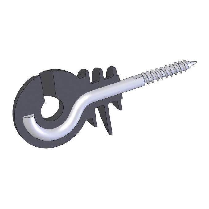 AKO Seau d'isolateur annulaire avec vis, 250 pcs.