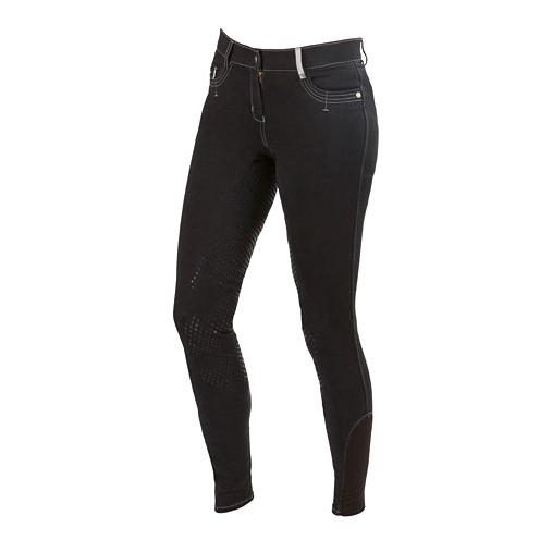 Covalliero BasicPlus Reithose Vollgrip Damen - schwarz