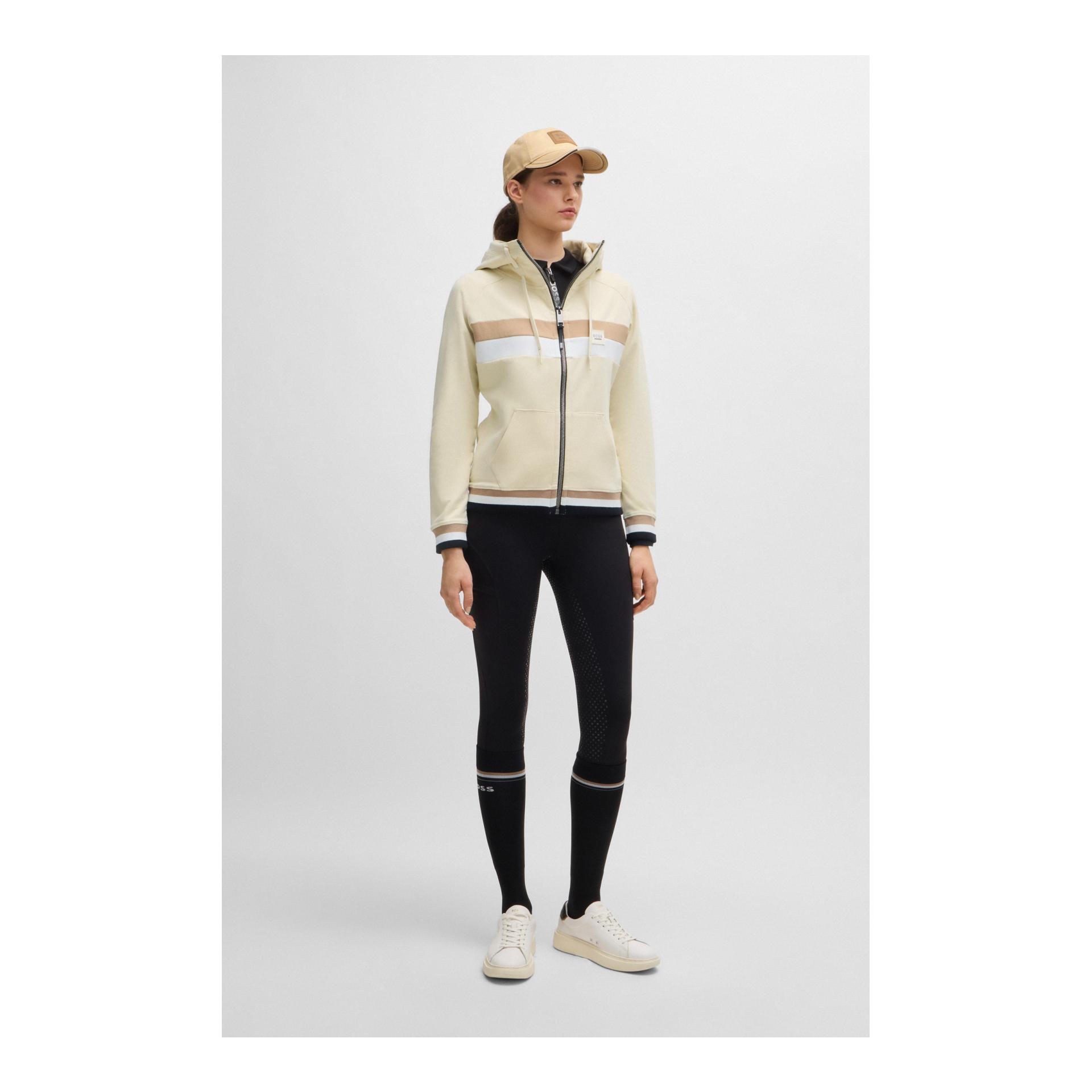 BOSS Equestrian Hoodie Zip Riva Damen