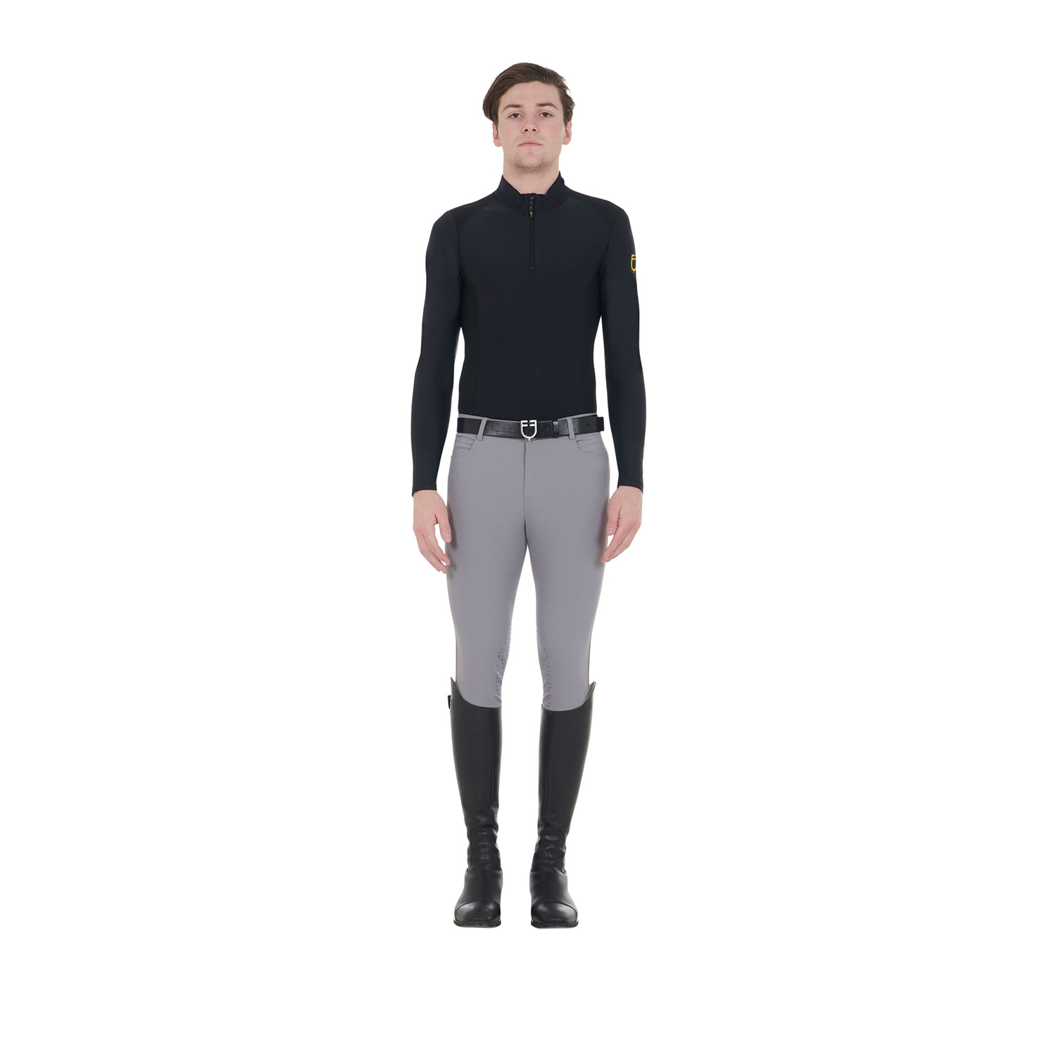 Equestro Reithose Caspar Kniebesatz Herren