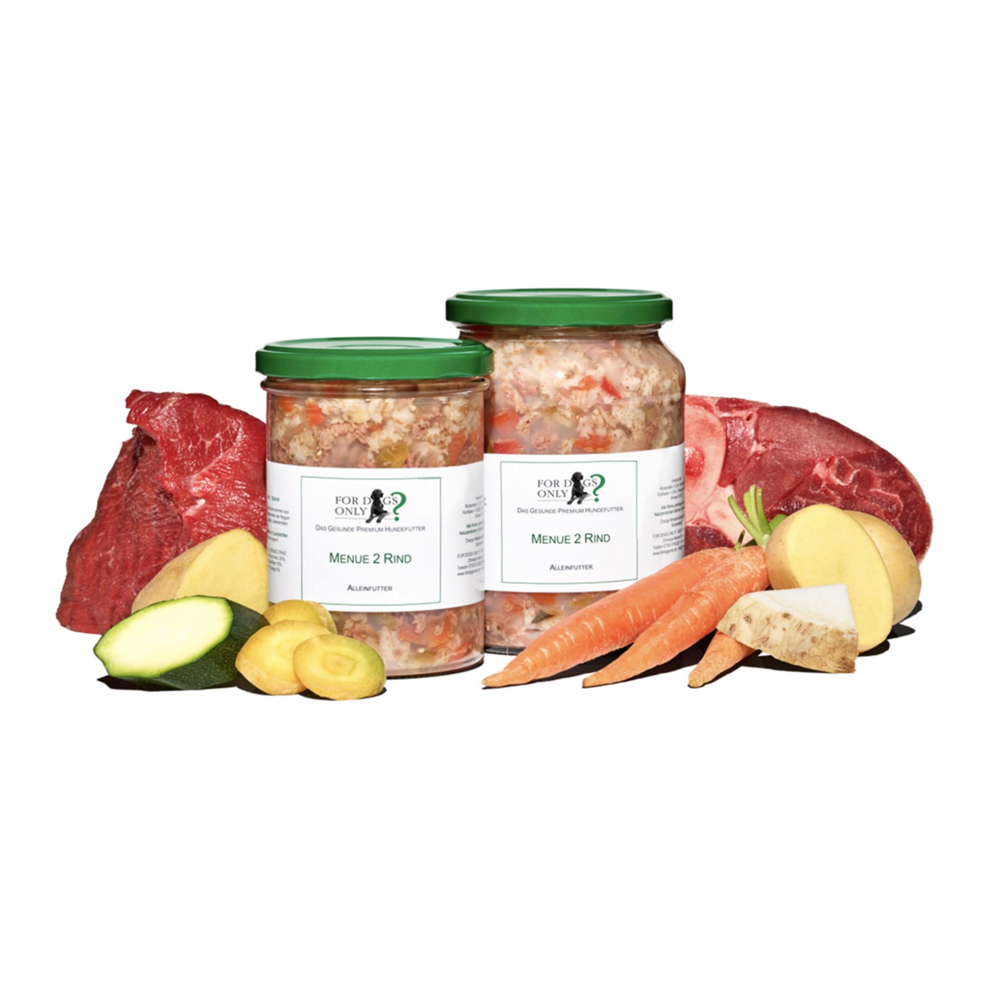 For Dogs Only? Alimentation premium pour chiens Menue Bœuf