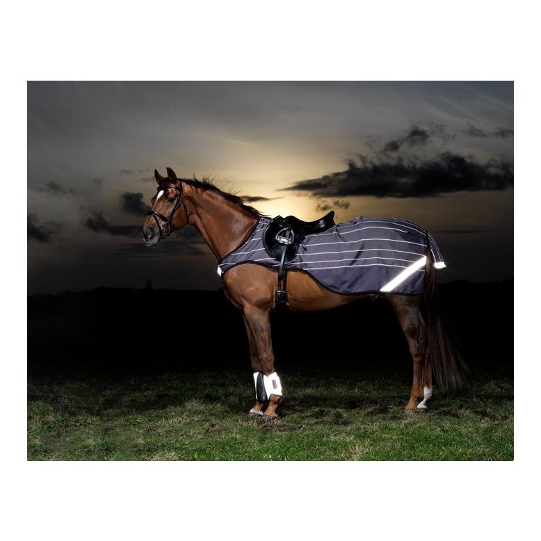 Horseware Couverture d’extérieur Amigo Reflectech Comp Sheet - gris/noir