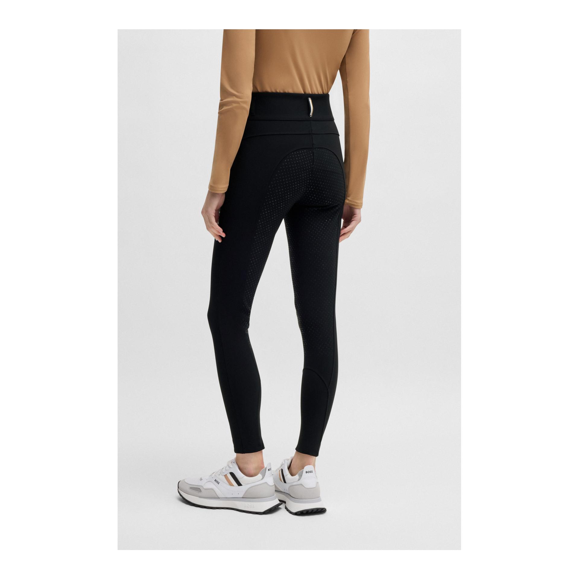 BOSS Equestrian Culotte d'équitation Hailey taille haute à fond intégral