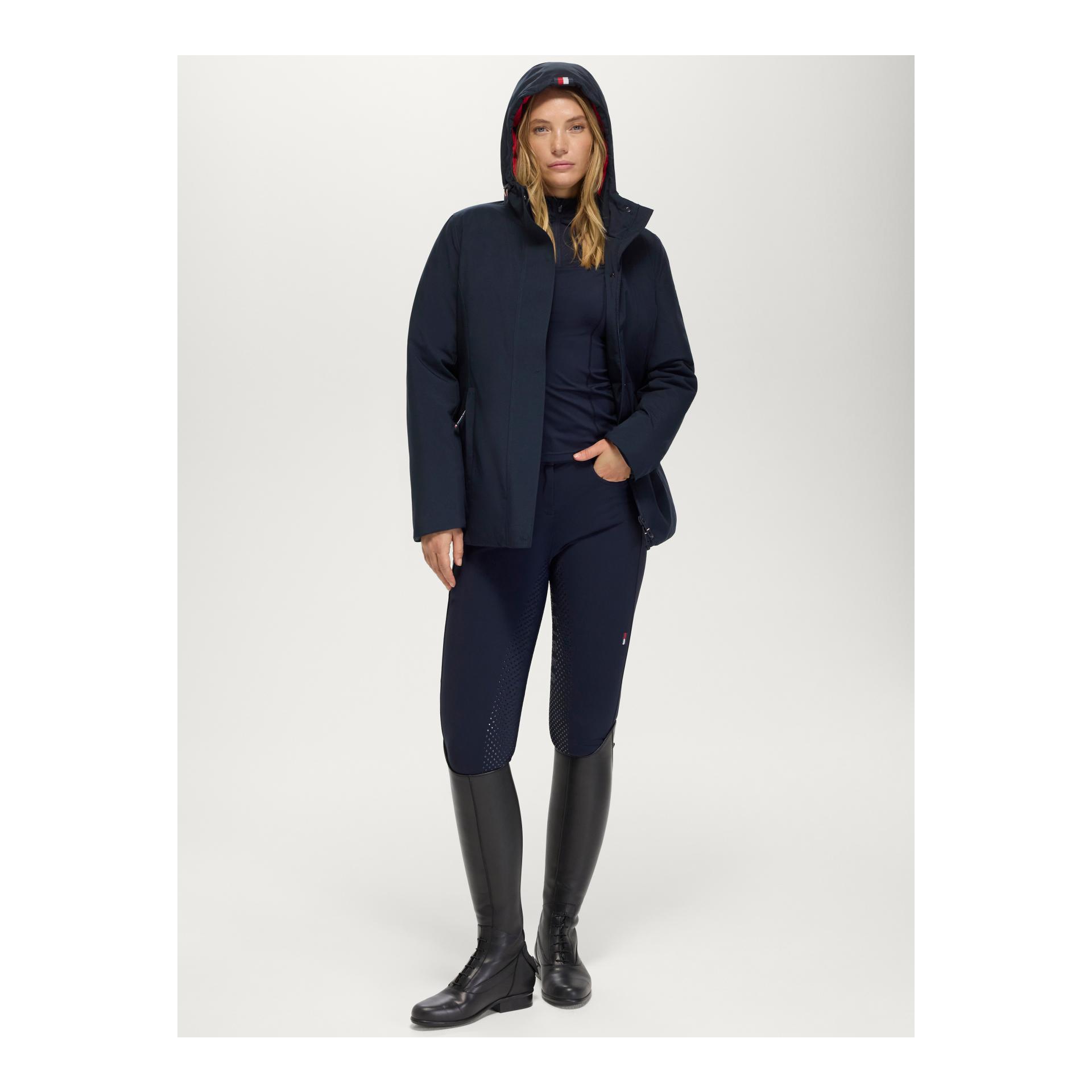 Tommy Hilfiger Equestrian Parka femme compatible airbag Palisade