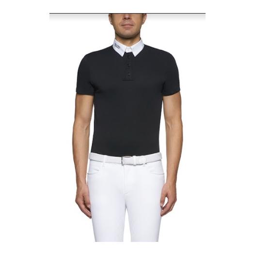 Cavalleria Toscana Turniershirt Team Preview kurzarm Herren - blau