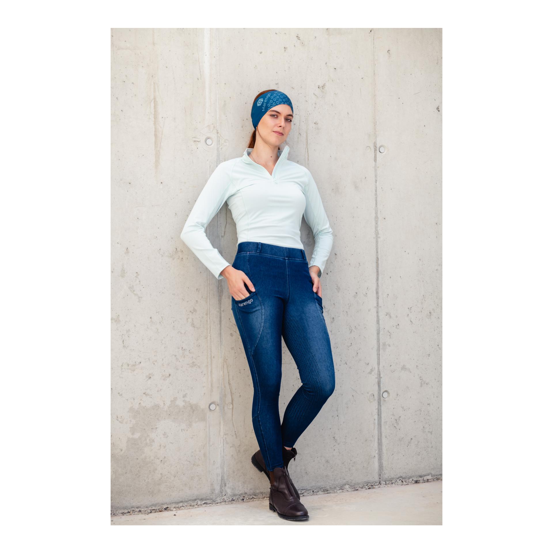 Marengo Reitleggings Jeans Fullgrip Damen