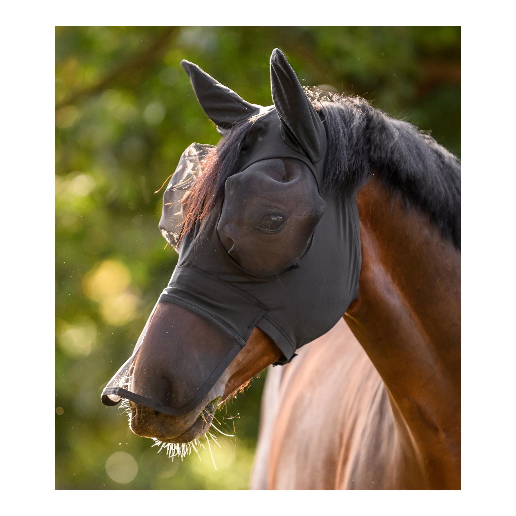 Waldhausen Masque anti-mouches Puck avec protection nasale