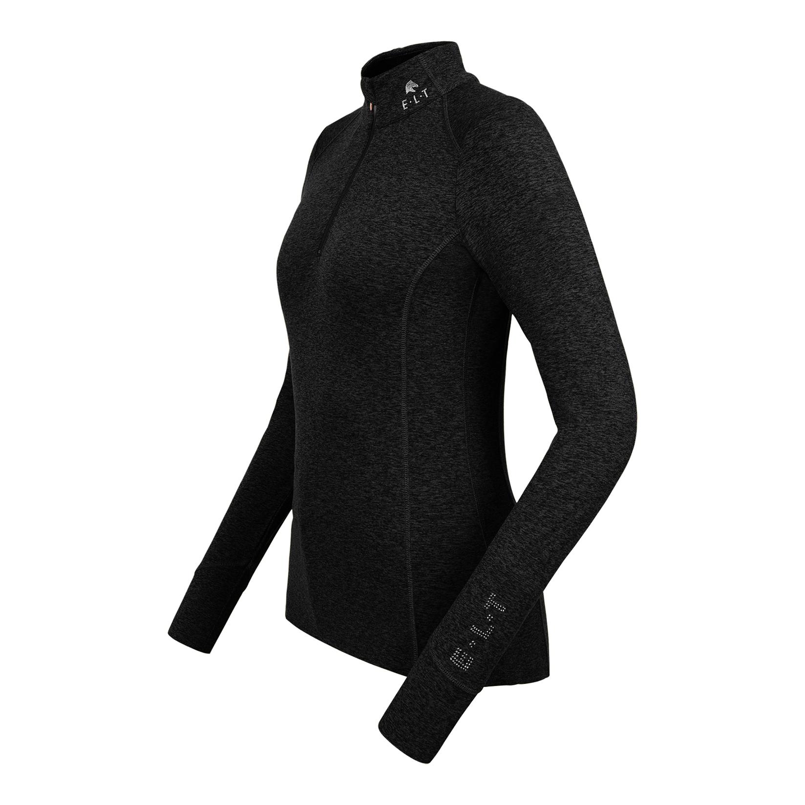 Elt T-shirt fonctionnel à fermeture éclair Milano pour femme