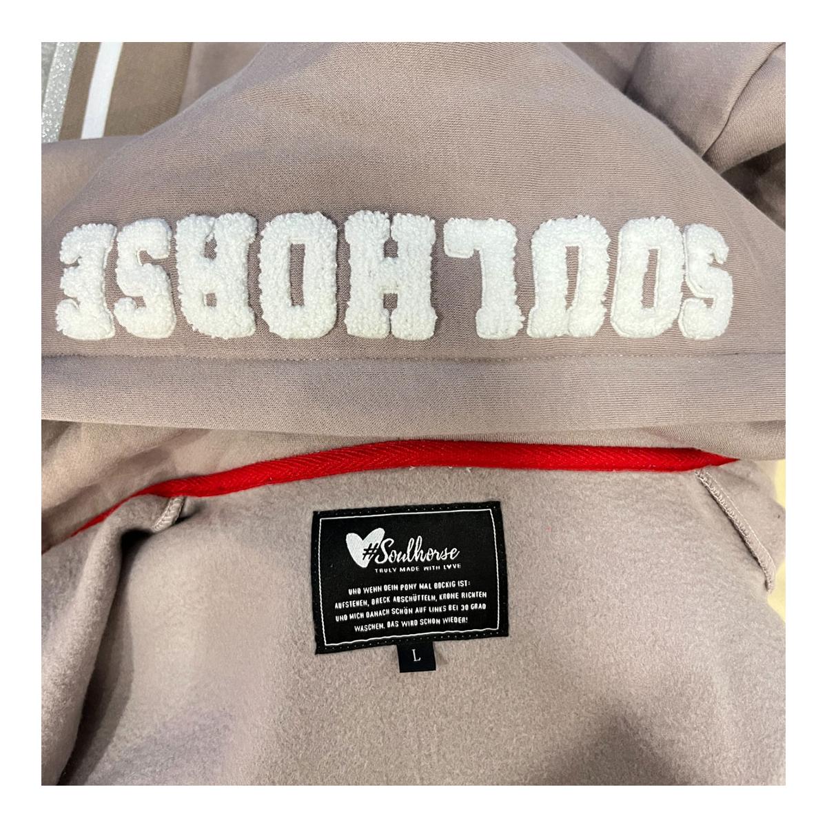 Soulhorse Zip-Hoodiejacke "Pony Club"