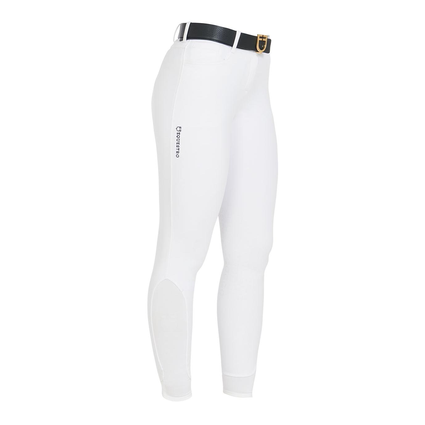 Equestro Culotte d'équitation Zenda avec renforts aux genoux pour filles