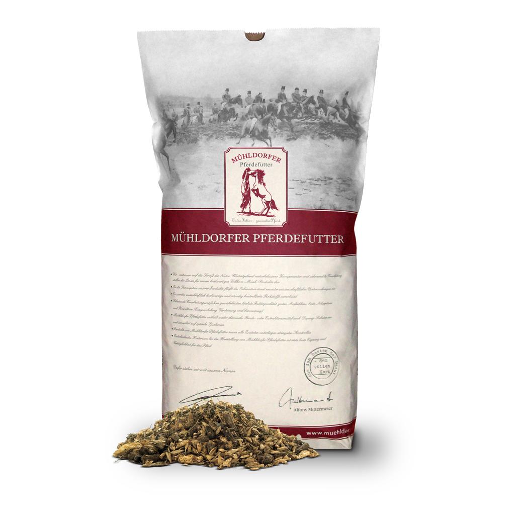 Mühldorfer Pferdefutter Muesli aux herbes