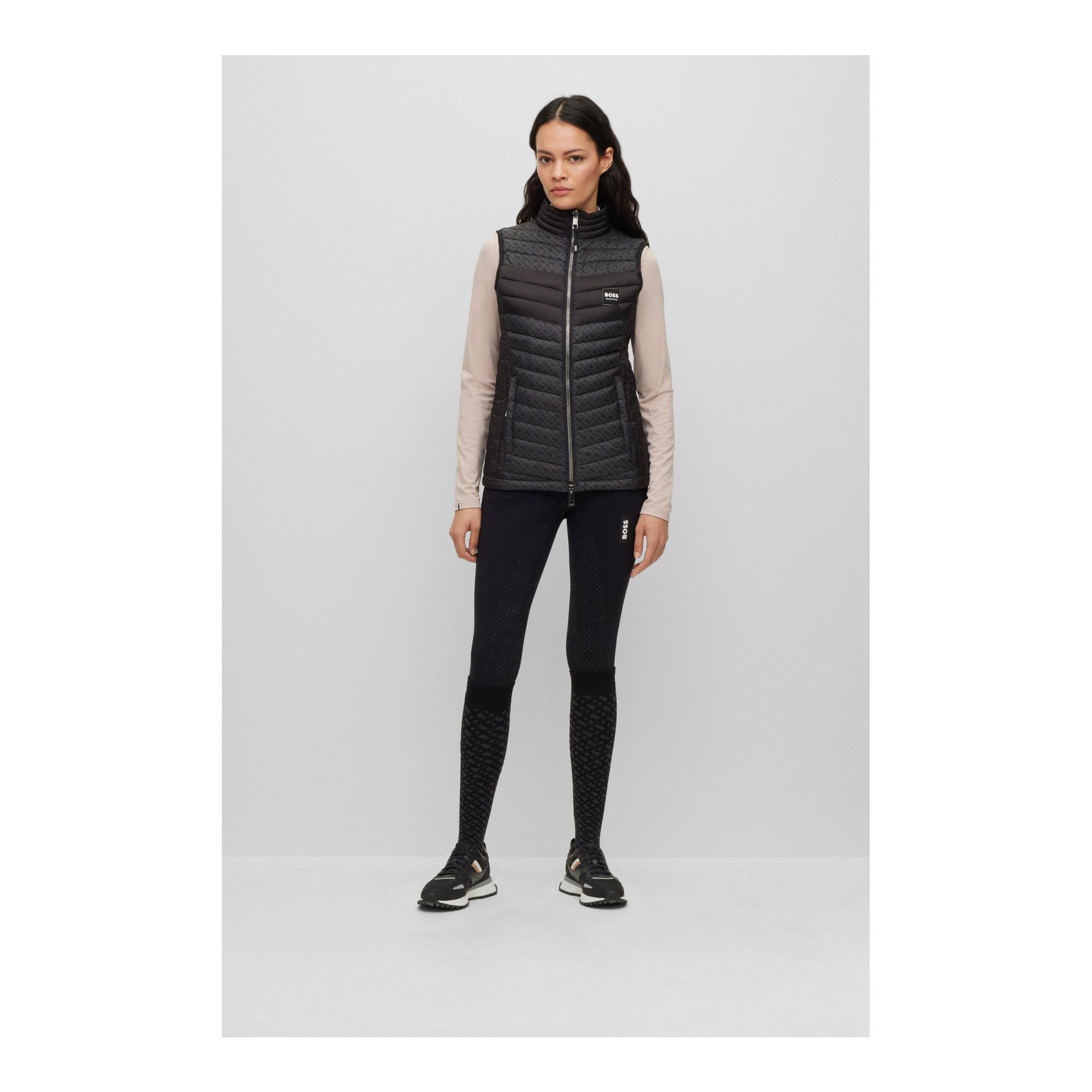 BOSS Equestrian Weste Bea Monogram Damen