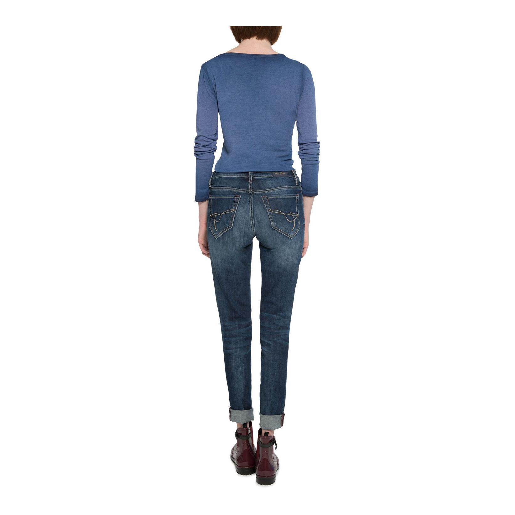 Slim Fit Jeans mit hohem Stretch-Anteil Damen - dunkelblau