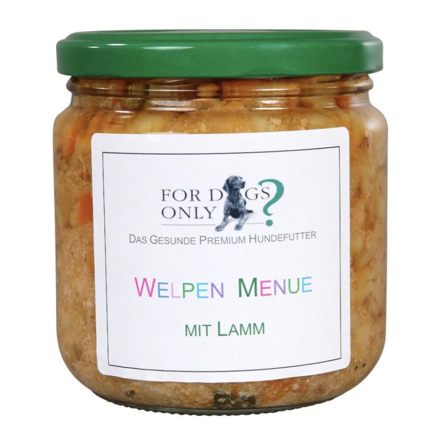 For Dogs Only? Premium Hundefutter Welpenmenue