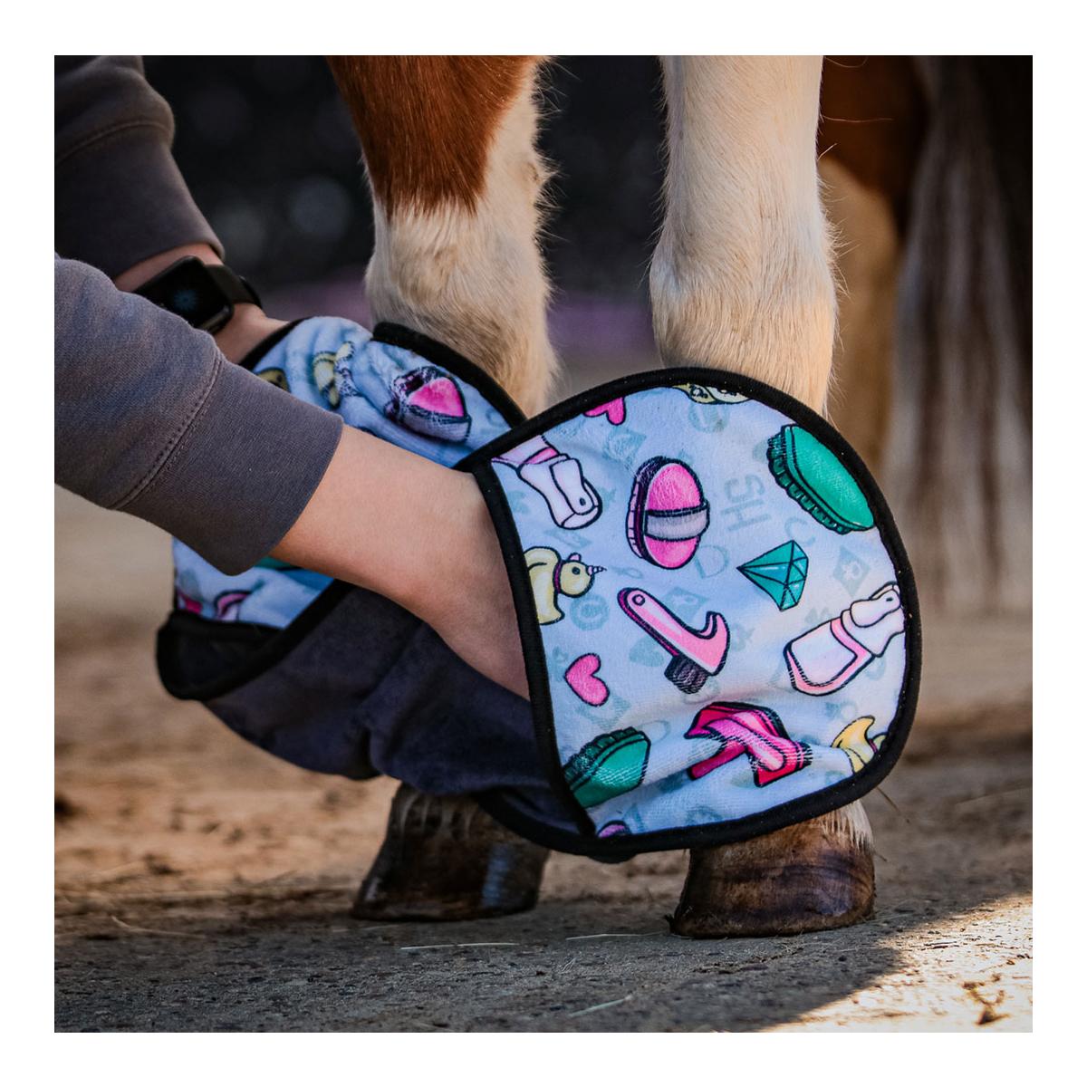 Soulhorse Chiffon de luxe | Serviette en microfibre avec intervention