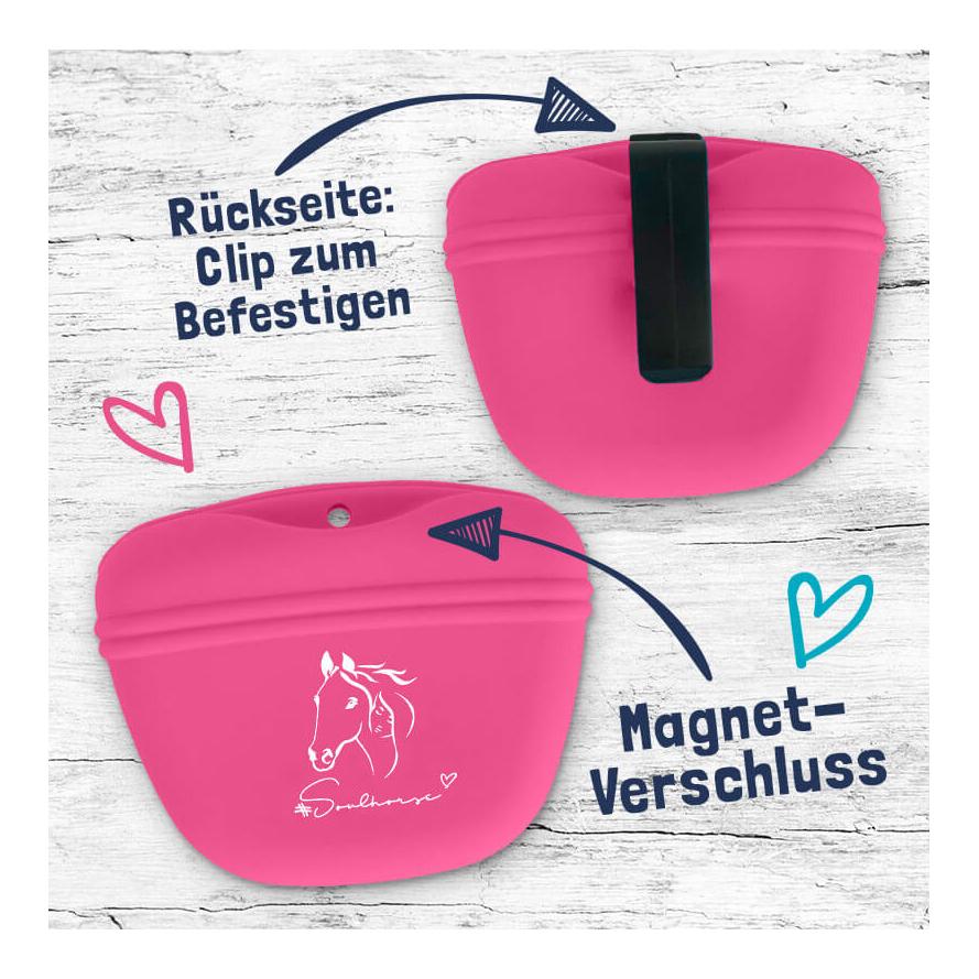 Soulhorse Leckerlibeutel aus Silikon