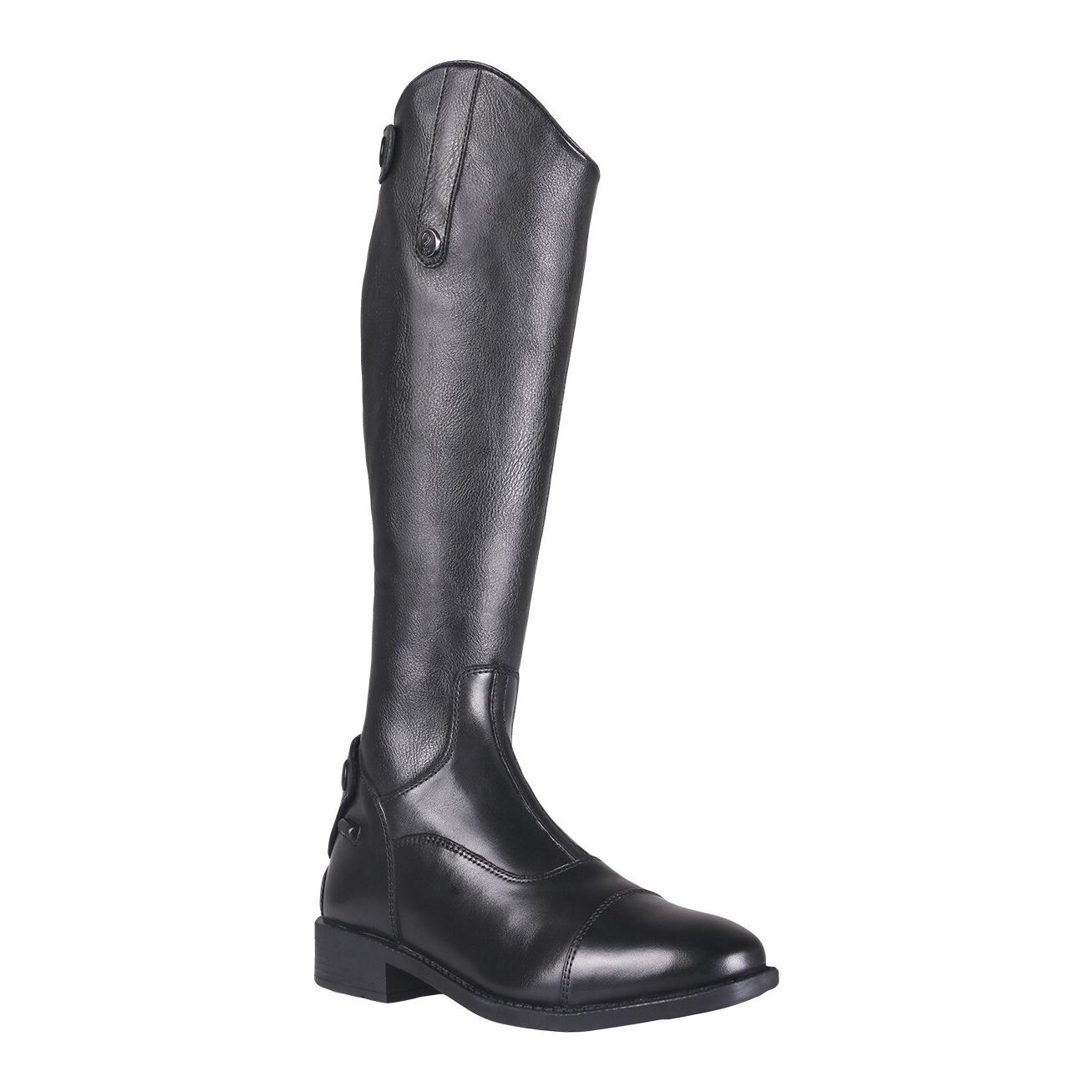 QHP Bottes d'équitation pour enfants Birgit Junior - noir