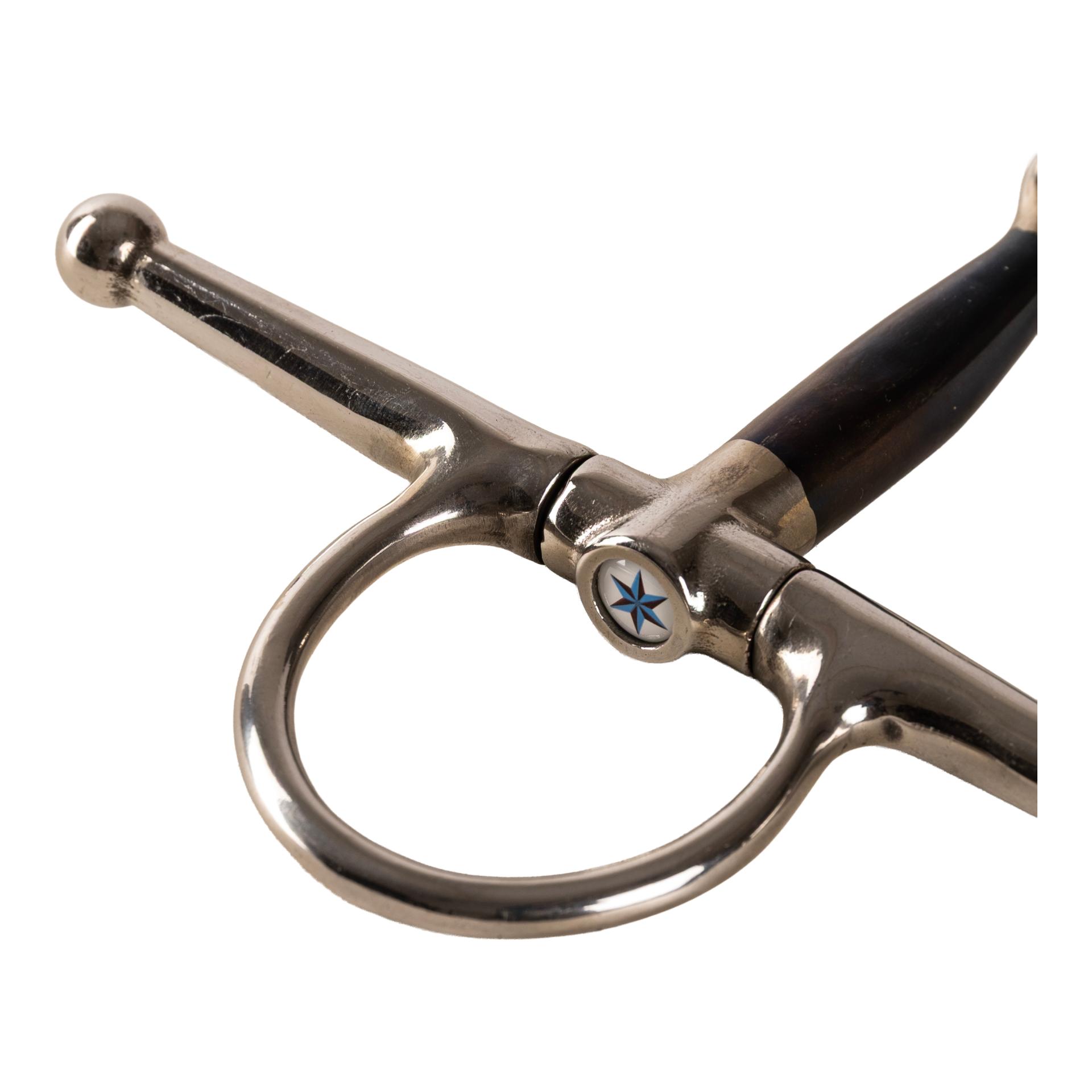 Velari Doppelt Gebrochene Schenkeltrense Sweet Iron 14mm