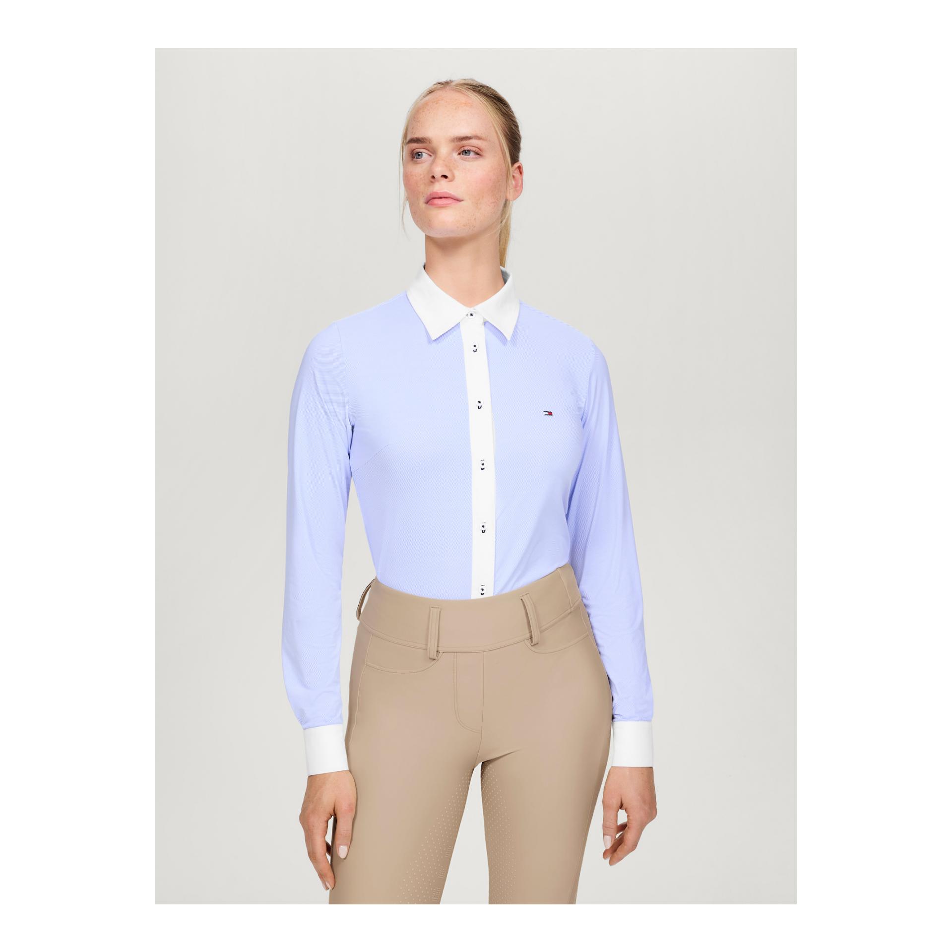 Tommy Hilfiger Equestrian T-shirt technique Essex pour femme