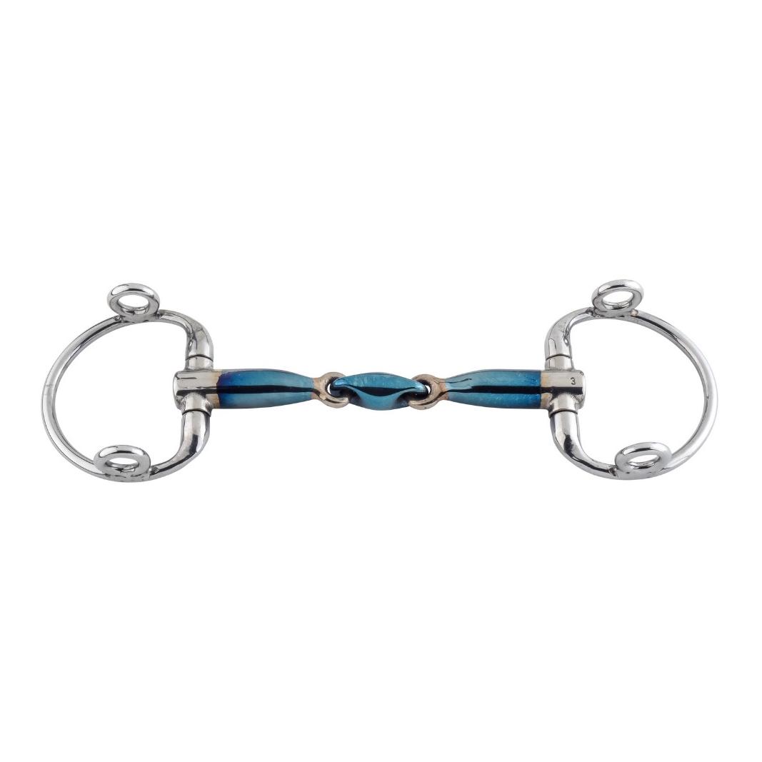 Trust Aufziehtrense Olivenkopf eggbut gag doppelt gebrochen Sweet Iron 16mm