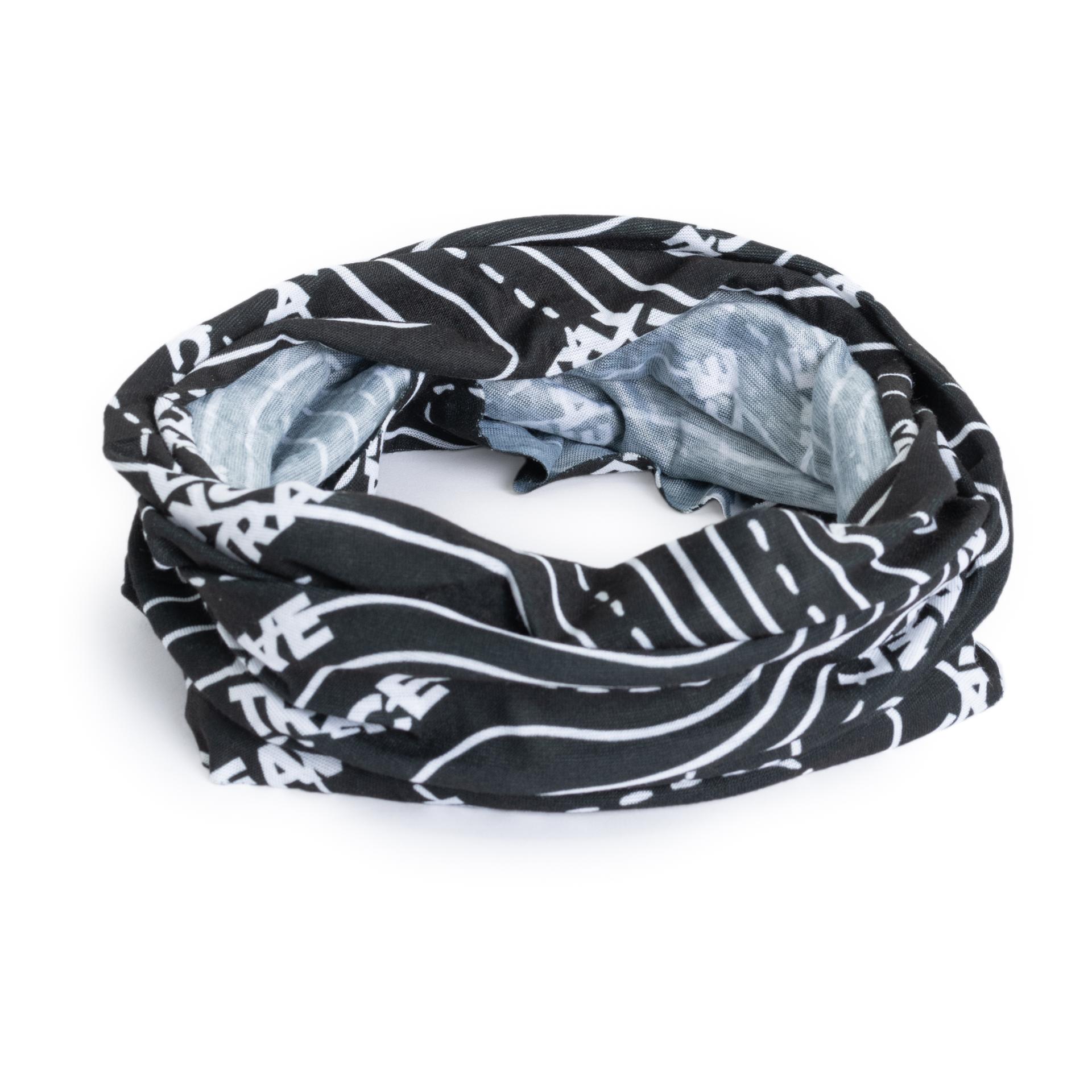 Multifunktionstuch Neckwarmer Leave no trace - schwarz
