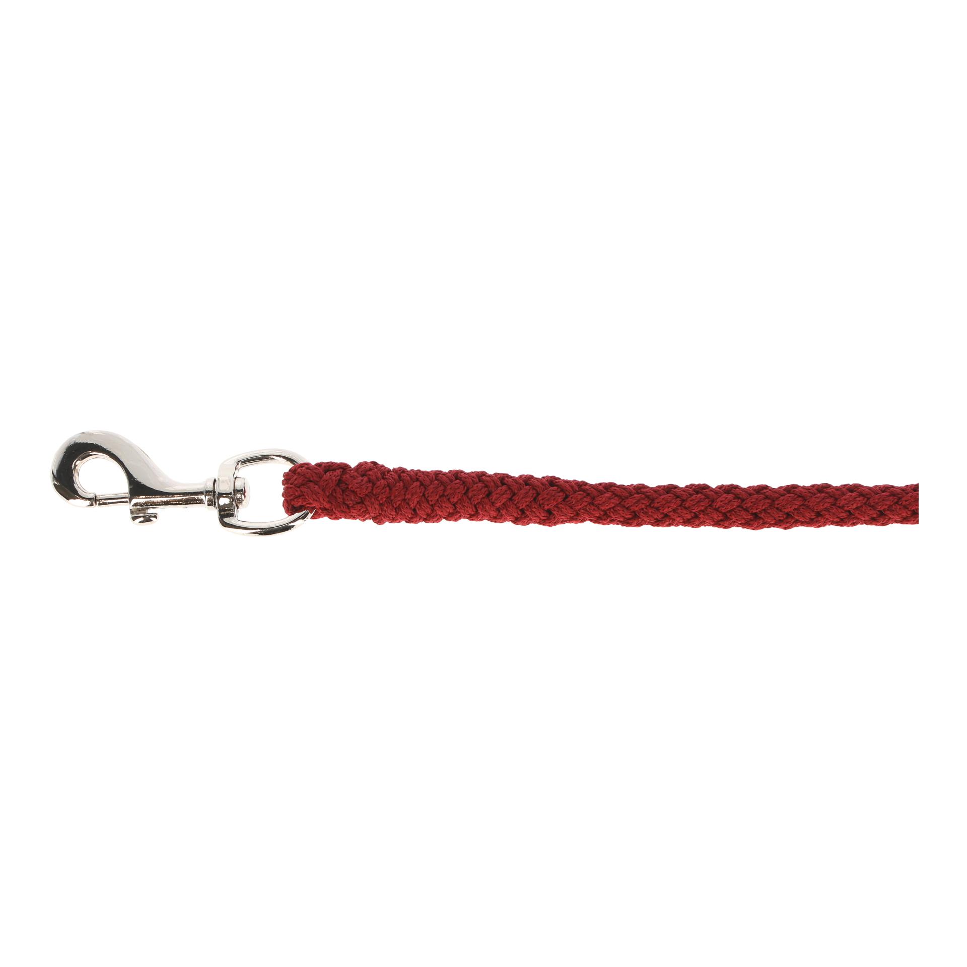 Kerbl Führstrick Supreme mit Karabiner - bordeaux