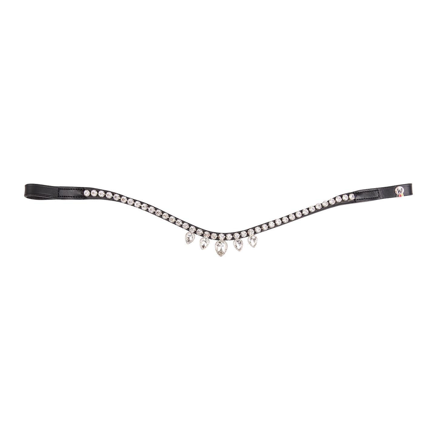X-Line Stirnband Diadem X-Line - schwarz/weiss