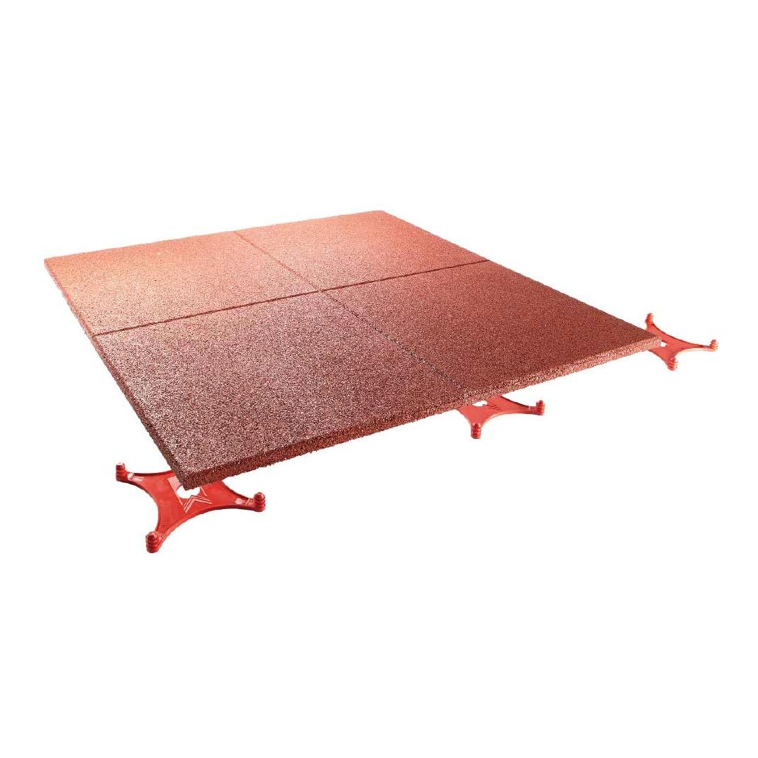 Conradi + Kaiser Plaque TERRASOFT®, plus dense - marron rouge