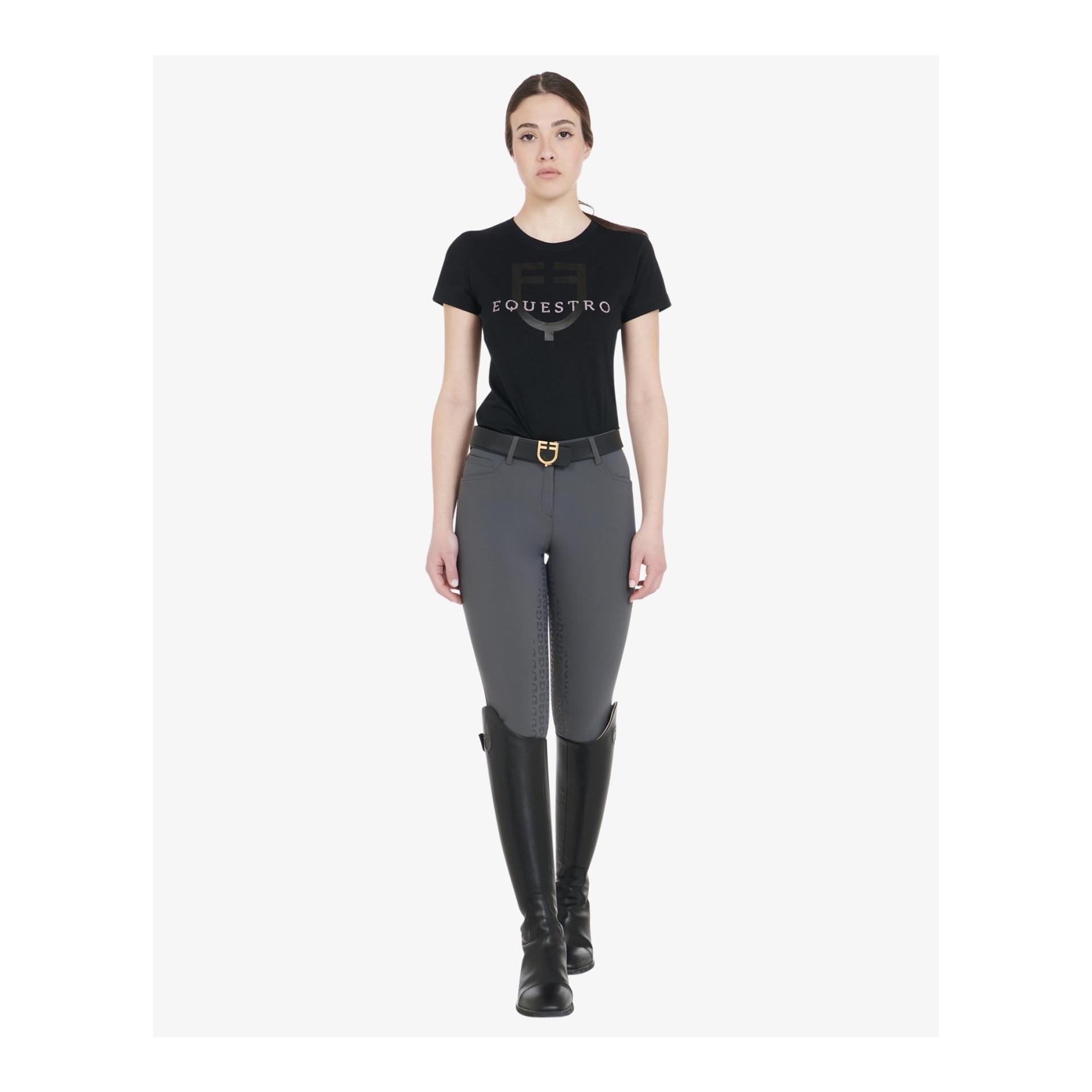 Equestro Reithose Aria Slim Fit Midwaist Vollgrip Damen