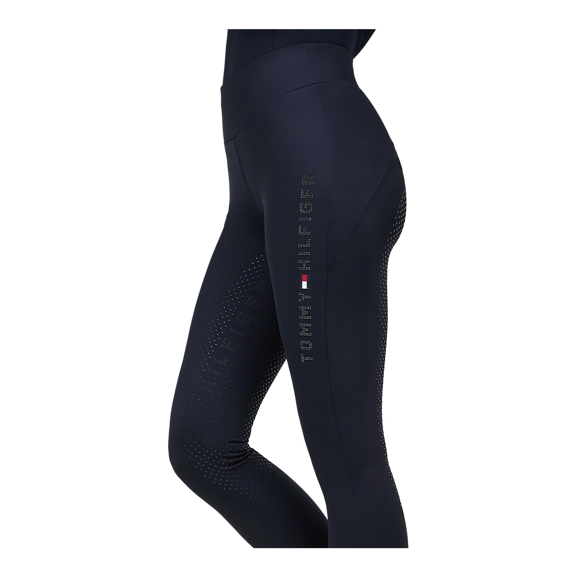 Tommy Hilfiger Equestrian Reitleggings Elmira Winter Vollbesatz Strass Damen