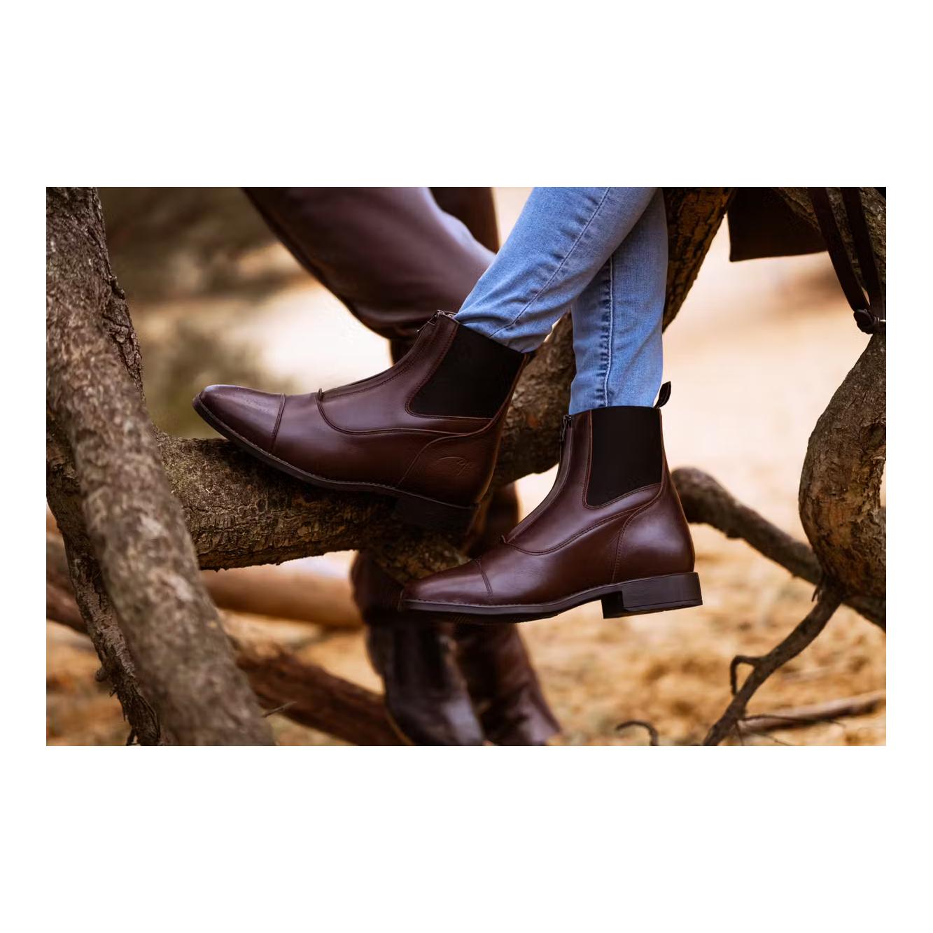 Dy'on Stiefeletten mit Frontreißverschluss