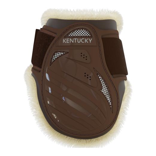 Streichkappen Vegan Lamfell young Horse - braun