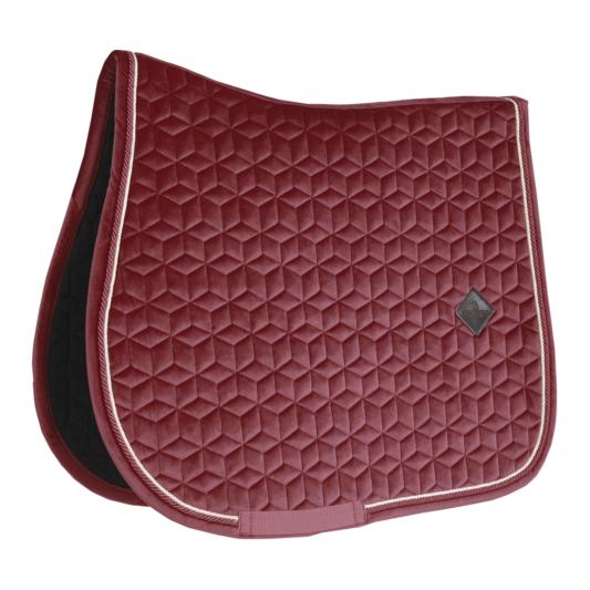 Kentucky Schabracke Velvet Samt - bordeaux