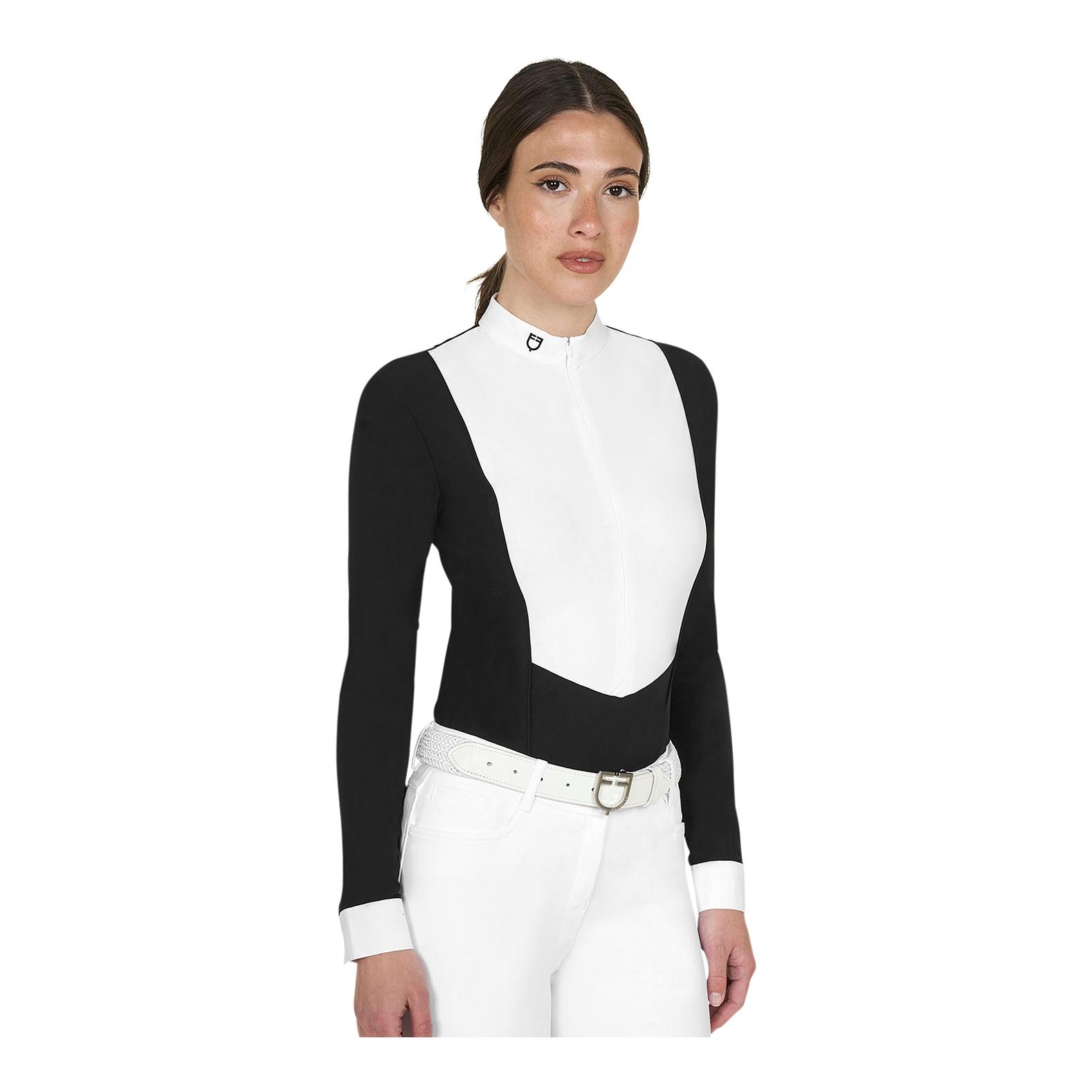 Equestro Turniershirt Invisible Zip Langarm