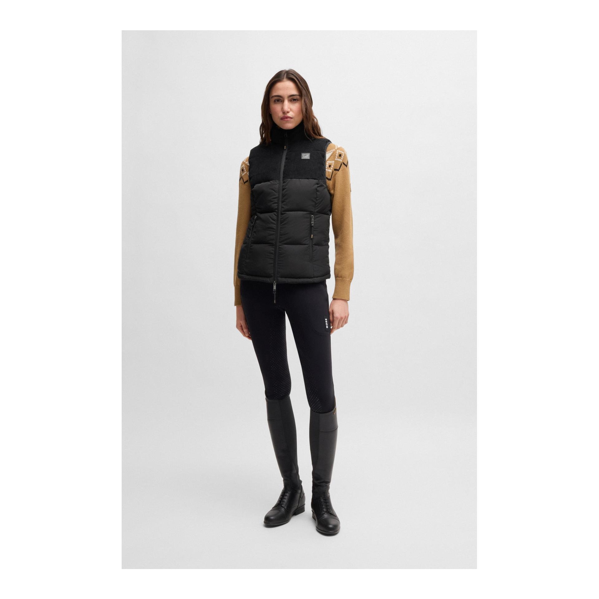 BOSS Equestrian Reitweste Cord Viola