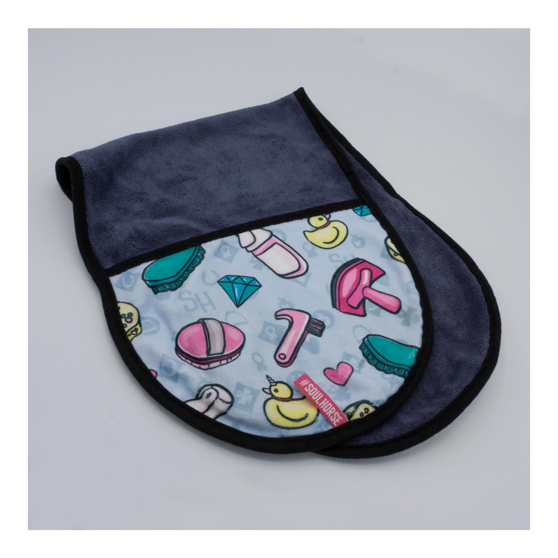 Soulhorse Chiffon de luxe | Serviette en microfibre avec intervention