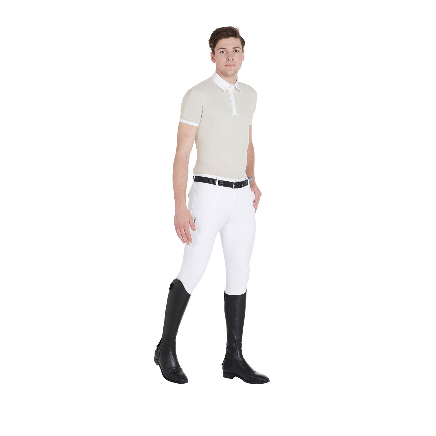 Equestro Culotte d'équitation Caspar avec renfort aux genoux pour hommes