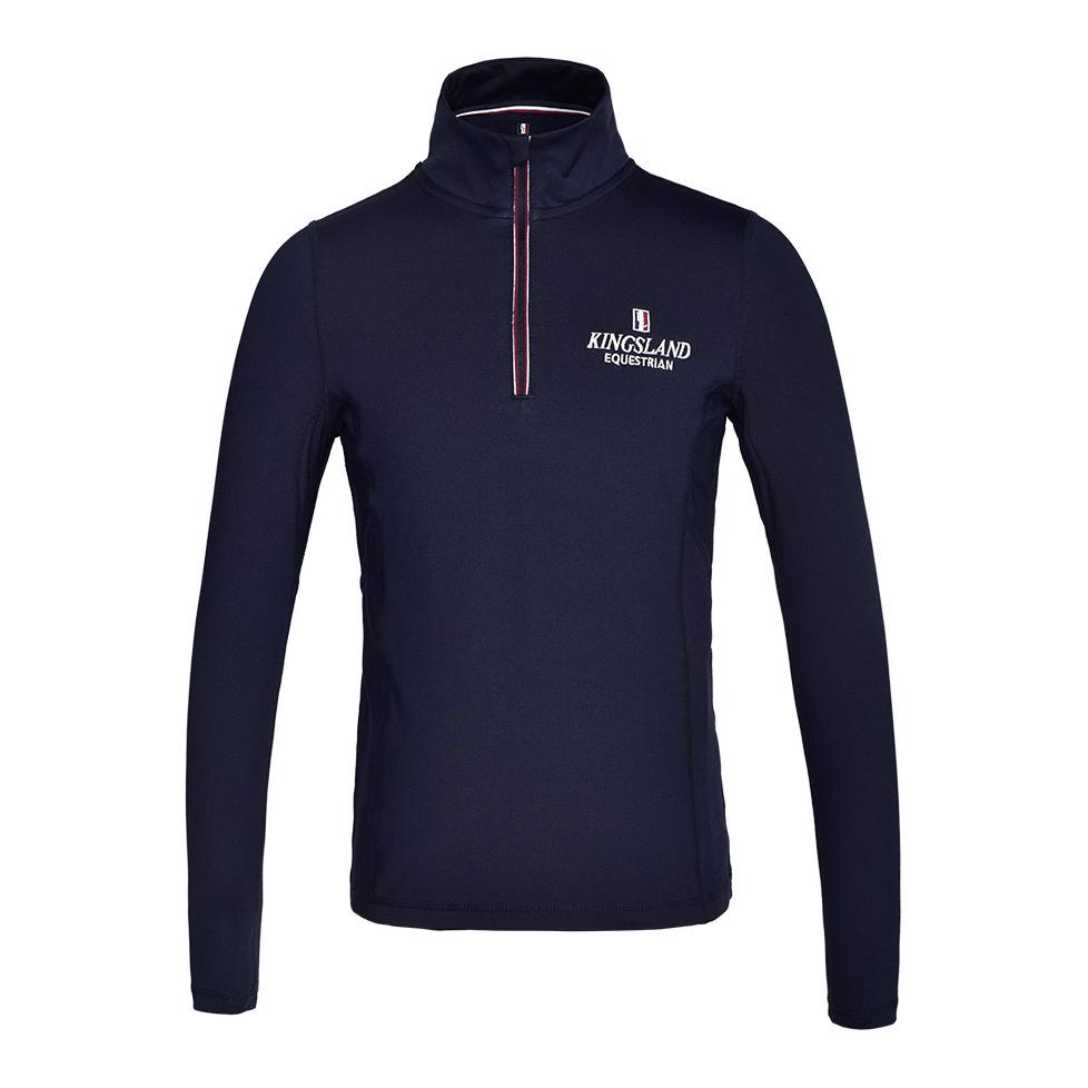 Kingsland T-shirt fonctionnel Classic Junior - bleu marine
