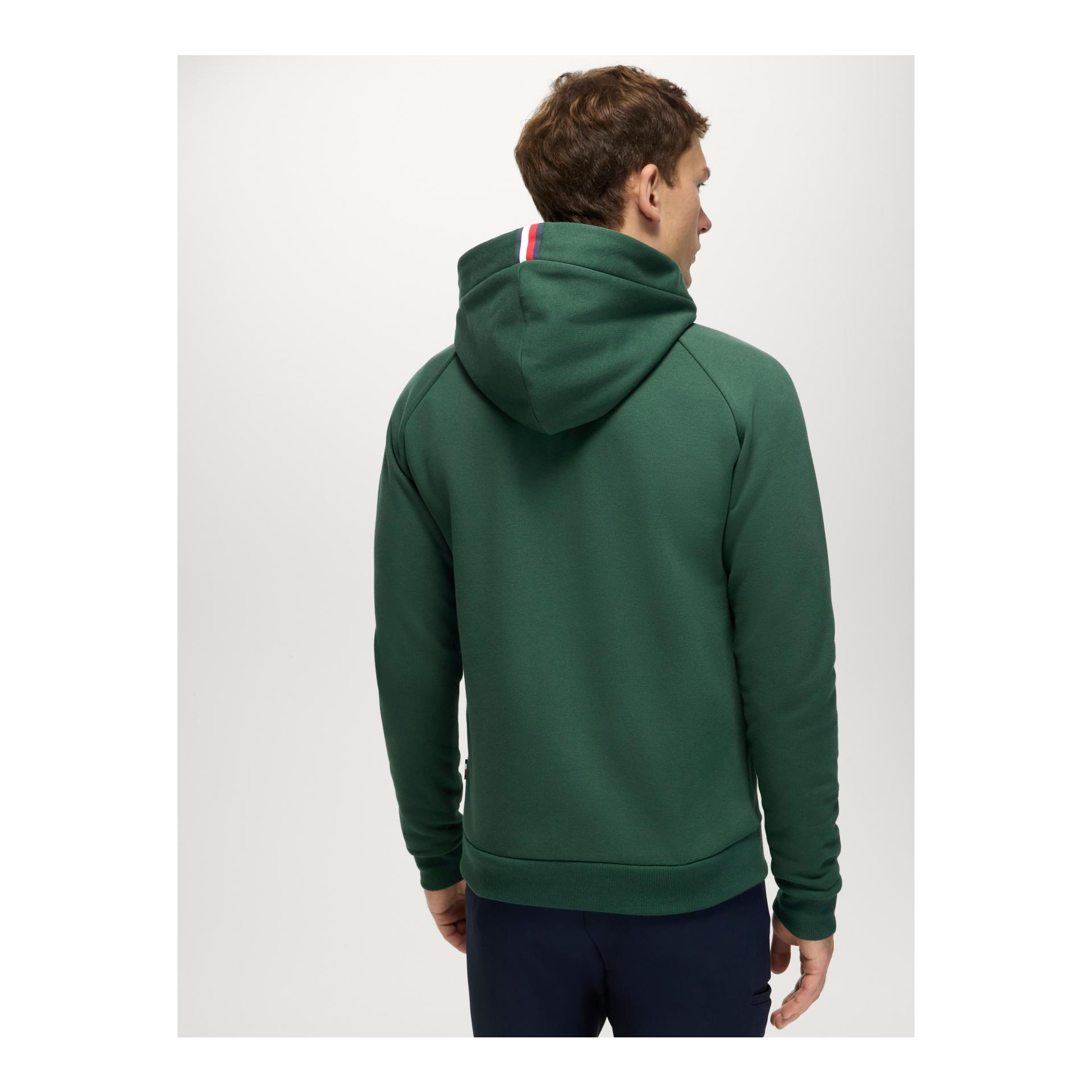 Tommy Hilfiger Equestrian Veste à capuche zippée homme Parker