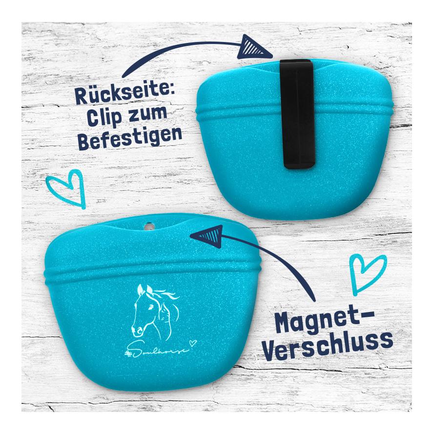 Soulhorse Leckerlibeutel aus Silikon