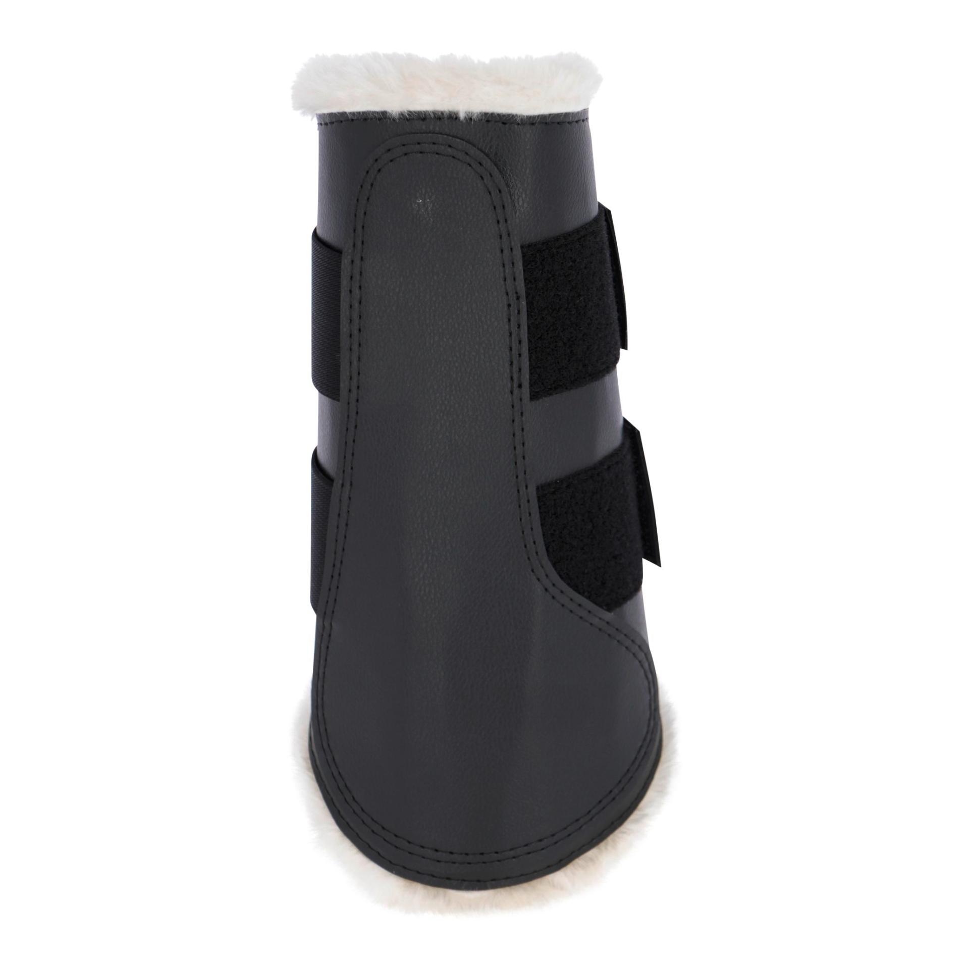 Covalliero Dressurgamaschen mit Fell hinten