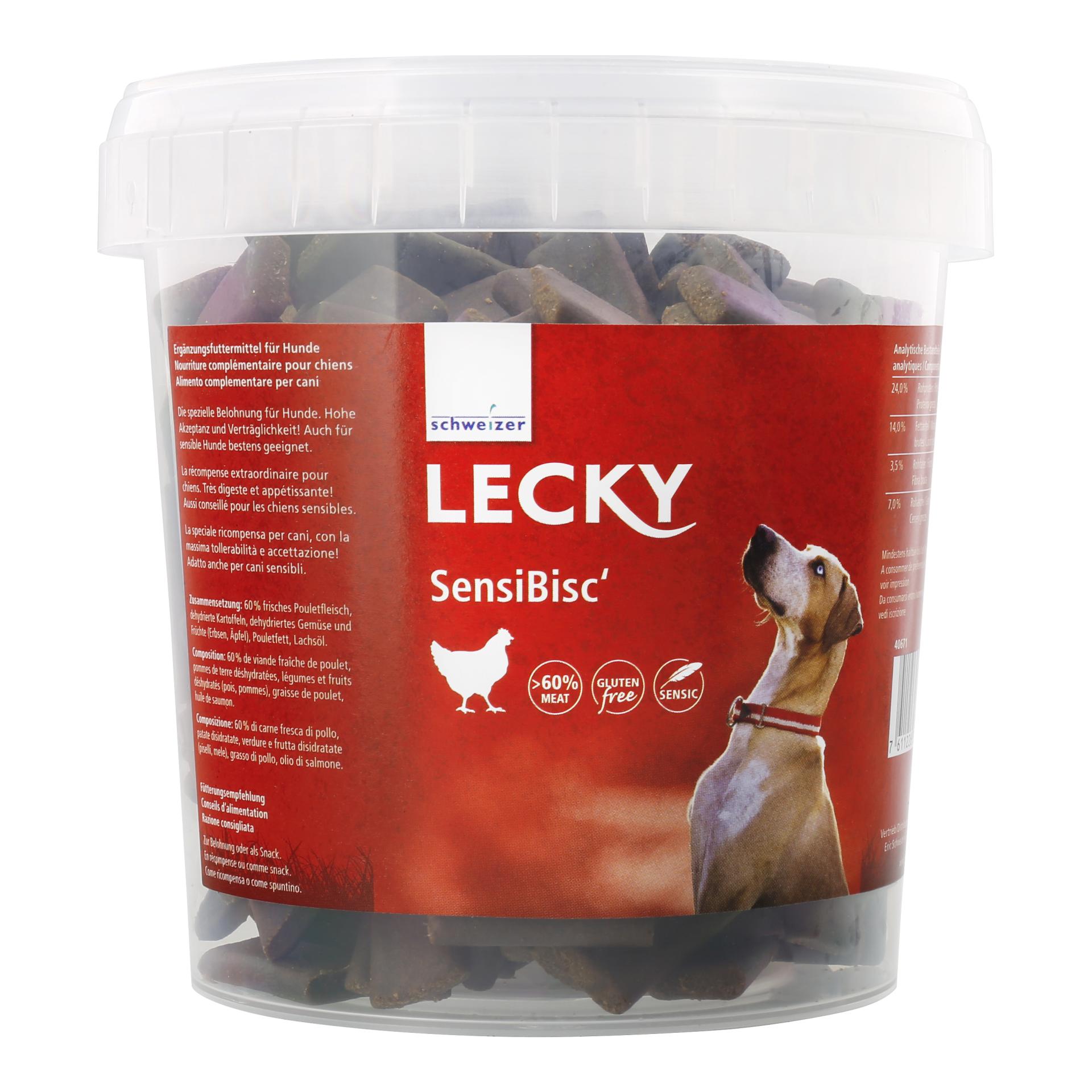 LECKY SensiBisc' Softsnack für sensible Hunde getreidefrei