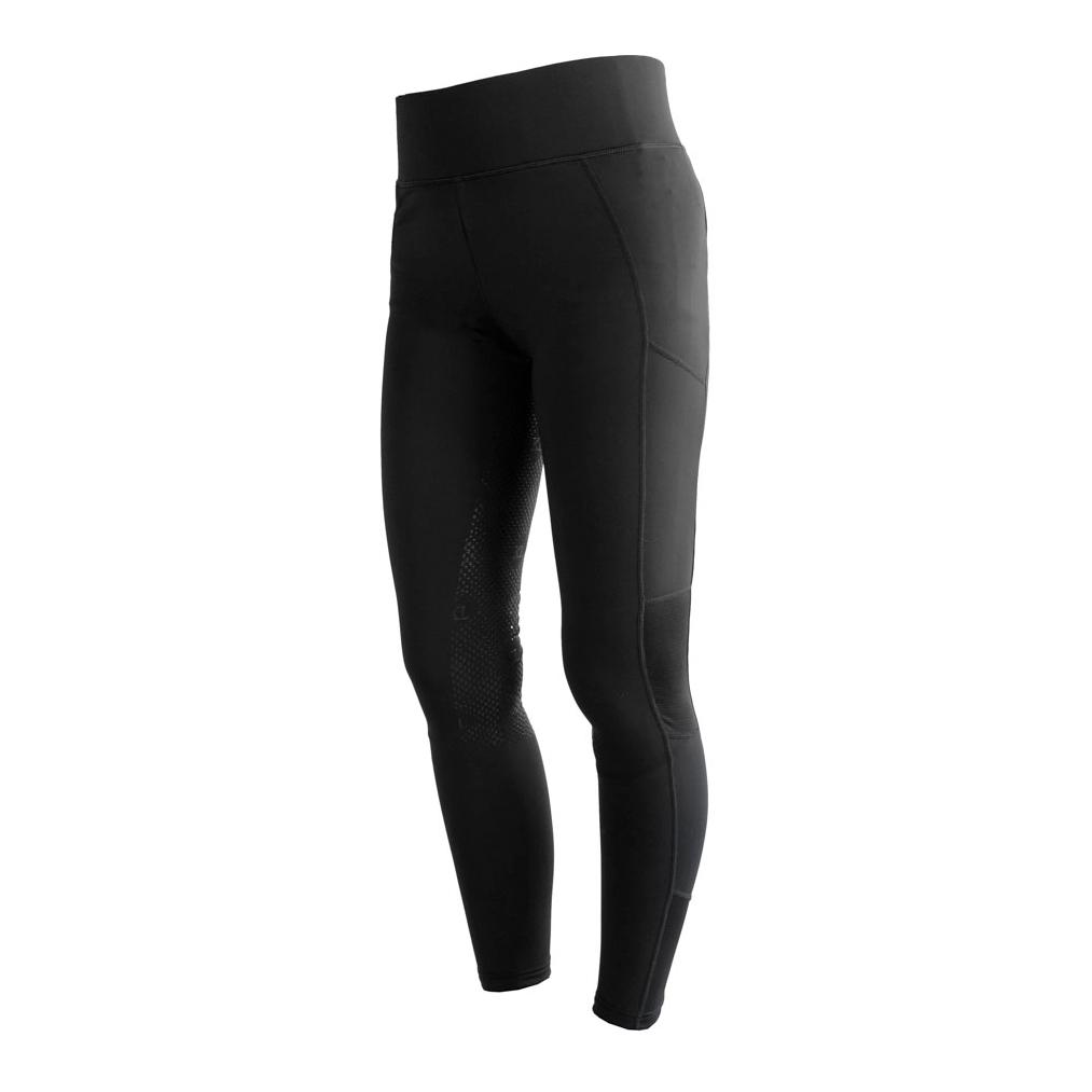Kingsland Leggings d'équitation KLKatinka Classic à fond intégral pour femmes - noir