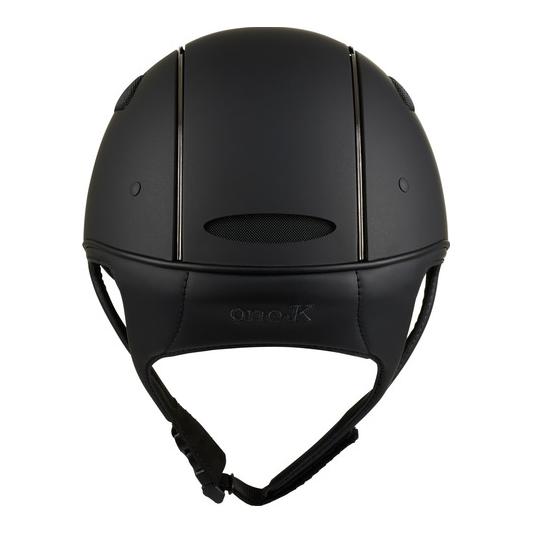 One K Reithelm Defender Pro Matt Chrome Pipe - schwarz