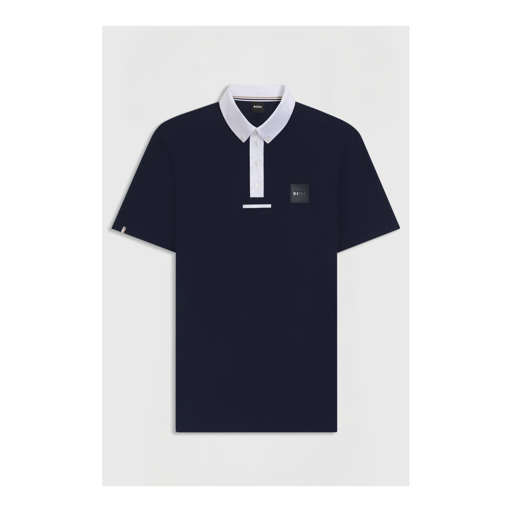 BOSS Equestrian Turniershirt Marty Honey Comb Herren